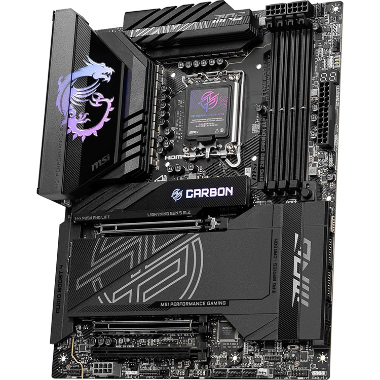 خرید MSI MPG Z890 Carbon WIFI ATX Gaming Motherboard - Intel Chipset